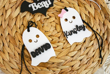 Load image into Gallery viewer, Personalized Boo Basket Tag - Choose from Ghosts or Bat
