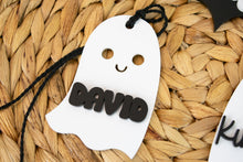 Load image into Gallery viewer, Personalized Boo Basket Tag - Choose from Ghosts or Bat
