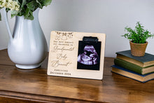 Load image into Gallery viewer, The Best Parents Become Grandparents Baby Pregnancy Announcement Ultrasound Picture Frame
