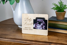 Load image into Gallery viewer, Baby Announcement Ultrasound Picture Frame
