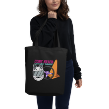 Load image into Gallery viewer, Cone Killer Cute but Savage Autocross Tote Bag: White Helmet Edition
