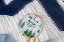 Load image into Gallery viewer, Onto the Next Adventure Married Ornament, Mountain Ornament Gift for Ourdoorsy Couples
