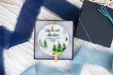 Load image into Gallery viewer, Onto the Next Adventure Married Ornament, Mountain Ornament Gift for Ourdoorsy Couples
