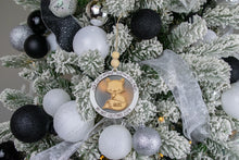 Load image into Gallery viewer, Personalized Fox Baby&#39;s First Christmas Ornament, Custom Name Ornament for Kids, Options for Kids and Babies
