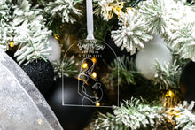 Load image into Gallery viewer, Baby Bump Ornament, Pregnancy Announcement Ornament, Baby Announcement Ornament, Great Grandma Gift, Pregnancy Reveal to Grandparents
