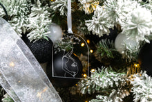 Load image into Gallery viewer, Clear Bumps First Christmas Pregnancy Announcement, Baby Announcement Ornament,  Pregnancy Reveal
