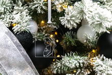Load image into Gallery viewer, Clear Acrylic Baby Bumps First Christmas Pregnancy Announcement Ornament, Gift for Expecting Parents, Christmas Baby Announcement
