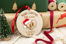 Load image into Gallery viewer, 3D Merry Christmas Mommy and Daddy Ornament, Gift for Expecting Parents
