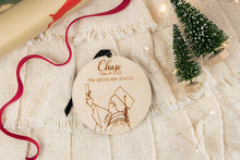 Load image into Gallery viewer, Wood Personalized Graduation Ornament, High School or College Graduation Gifts for Him
