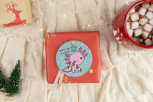 Load image into Gallery viewer, Axolotl Christmas Ornament, Axolotl Lover Gift
