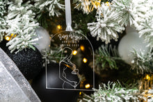 Load image into Gallery viewer, Baby Bump Ornament, Pregnancy Announcement Ornament, Baby Announcement Ornament, Great Grandma Gift, Pregnancy Reveal to Grandparents
