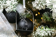 Load image into Gallery viewer, Clear Bumps First Christmas Pregnancy Announcement, Baby Announcement Ornament,  Pregnancy Reveal
