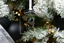 Load image into Gallery viewer, Clear Baby Bumps First Christmas Pregnancy Announcement Ornament, Gift for Expecting Parents
