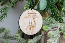 Load image into Gallery viewer, Wood Personalized Graduation Ornament, High School or College Graduation Gifts for Him
