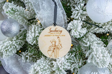 Load image into Gallery viewer, Wood Personalized Graduation Ornament, High School or College Graduation Gifts for Him
