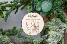 Load image into Gallery viewer, Personalized Graduation Ornament, College or High School Graduation Gifts for Her
