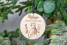 Load image into Gallery viewer, Personalized Graduation Ornament, College or High School Graduation Gifts for Her
