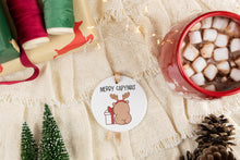 Load image into Gallery viewer, Merry Capymas Capybara Christmas Ornament, Capybara Lover Gift
