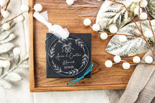 Load image into Gallery viewer, Personalized Acrylic ‘Married’ Ornament – Wedding Gift | First Christmas as a Married Couple
