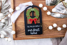 Load image into Gallery viewer, Personalized Our First Home Ornament | New Home Ornament | First Christmas in Our New Home | Realtor Closing Gift
