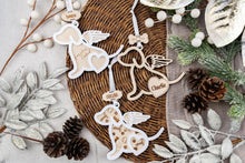 Load image into Gallery viewer, Personalized Dog Memorial Ornament, Dog Remembrance Gift, Pet Loss Gift Sympathy Gift, Multiple Customization Options
