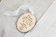 Load image into Gallery viewer, Personalized Baby Birth Stats Ornament, Baby's First Christmas 2026, Gift for Parents and Grandparents
