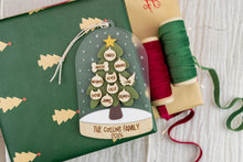 Load image into Gallery viewer, Personalized Family Name Christmas Tree Ornament, Custom Grandparent Ornament Gift 2026

