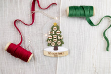 Load image into Gallery viewer, Personalized Family Name Christmas Tree Ornament, Custom Grandparent Ornament Gift 2026
