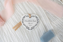 Load image into Gallery viewer, Personalized Married Ornament, Newlywed Gift for Couples, Custom Bridal Shower Gift, Our First Christmas Married Ornament
