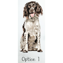 Load image into Gallery viewer, Custom Springer Spaniel Ornament, Personalized Dog Ornament - Choose from 5 Graphic Options
