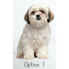 Load image into Gallery viewer, Custom Shih Tzu Ornament, Shih Tzu Gift - Choose from 5 Graphic Options
