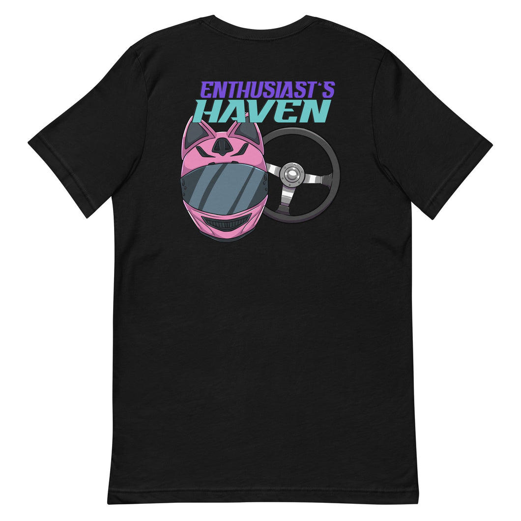 Enthusiast's Haven Purple Logo T- Shirt