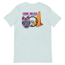 Load image into Gallery viewer, Cone Killer Cute but Savage Autocross T-Shirt: Pink Helmet Edition
