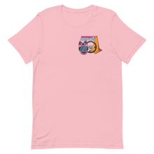 Load image into Gallery viewer, Cone Killer Cute but Savage Autocross T-Shirt: Pink Helmet Edition
