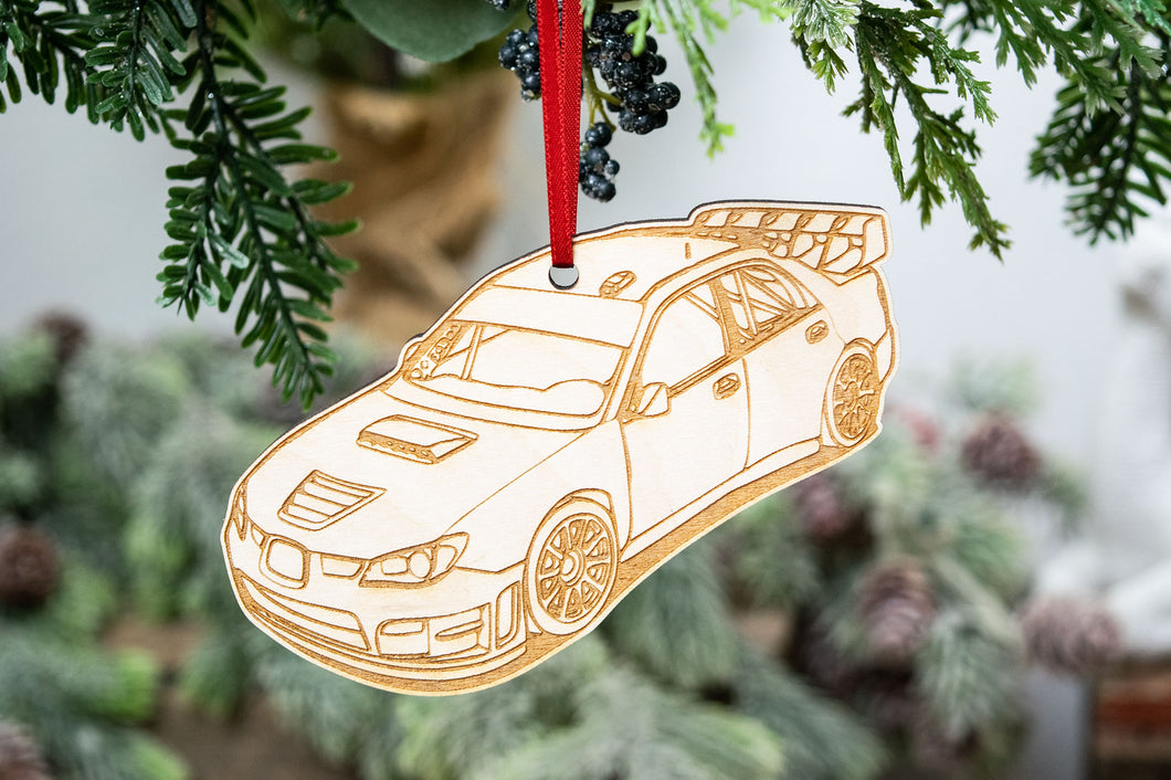 Hawkeye WRX/STI Ornament