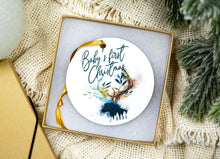 Load image into Gallery viewer, Baby&#39;s First Christmas Deer Ornament 2021
