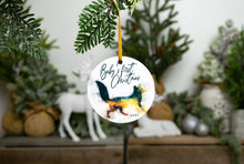 Load image into Gallery viewer, Fox Baby&#39;s First Christmas Ornament 2021
