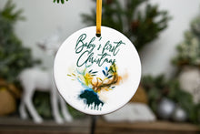 Load image into Gallery viewer, Baby&#39;s First Christmas Deer Ornament 2021
