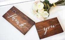Load image into Gallery viewer, Wedding Thank You Signs
