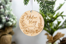 Load image into Gallery viewer, Baby Name Ornament
