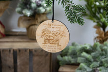 Load image into Gallery viewer, Our first Christmas in our New Home with Address Ornament, Housewarming Gift
