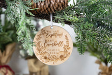Load image into Gallery viewer, We Are Expecting Ornament, Baby Announcement Ornament
