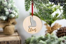Load image into Gallery viewer, Personalized Cat Christmas Ornament

