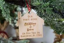 Load image into Gallery viewer, Our First Home Ornament, Housewarming Gift, New House Gift

