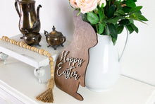 Load image into Gallery viewer, Easter Bunny Hoppy Easter Sign
