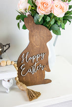 Load image into Gallery viewer, Easter Bunny Hoppy Easter Sign
