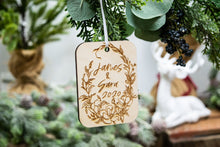 Load image into Gallery viewer, Personalized Couple Name Christmas Ornament - Couple Gifts
