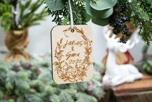Load image into Gallery viewer, Personalized Couple Name Christmas Ornament - Couple Gifts
