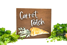 Load image into Gallery viewer, Carrot Patch Sign - Easter Decor
