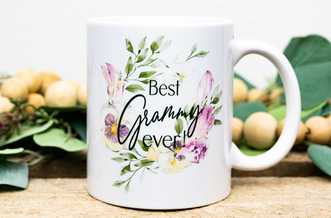 Best Grandma Ever Mug - Personalized Gift for Grandmothers